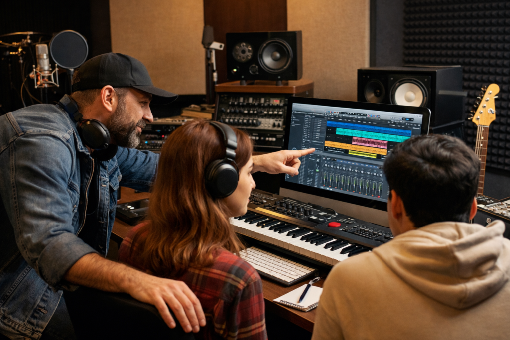 taller de producción musical para principiantes en Bilbao